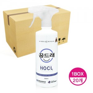 살균소독수(HOCL)식품첨가물소독제/분무형/500mlx20개/박스